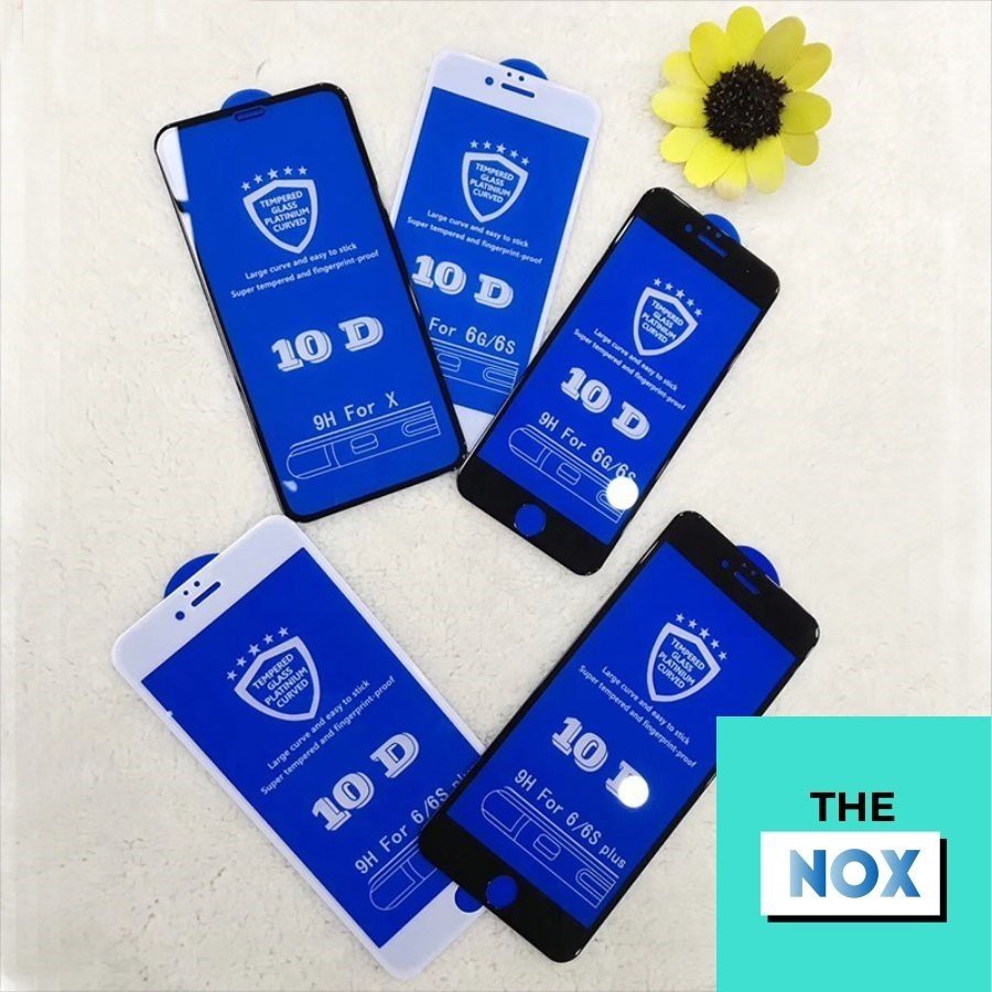 [Loại Xịn] Kính Cường Lực IPhone 10D Bóng Full Màn Đủ Các Dòng Từ IP6 Đến 12ProMax [The Nox] | BigBuy360 - bigbuy360.vn