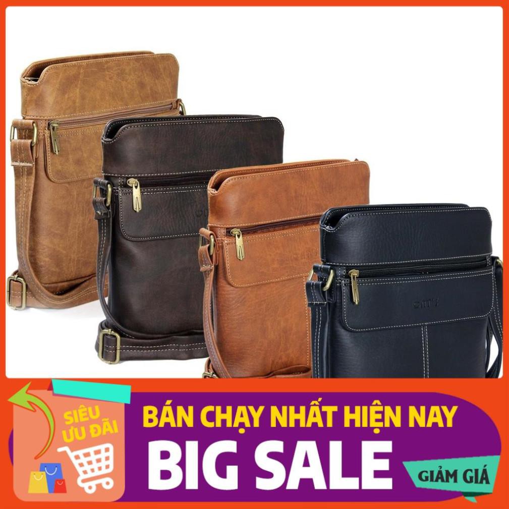 Túi đeo chéo CNTS nam nữ IPAD16 đen đẳng cấp