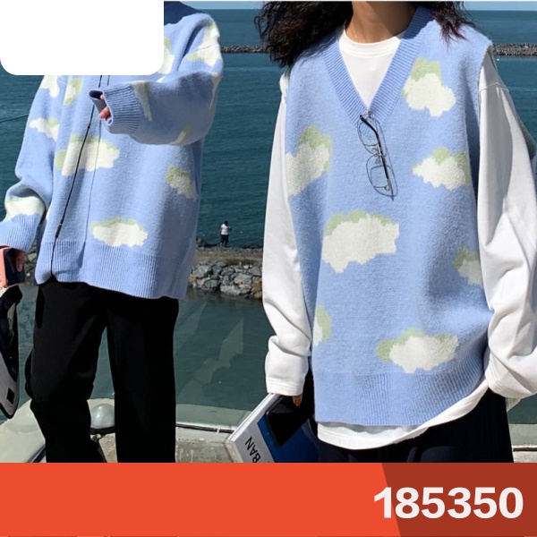 [FashionRN15 code immediately returns 15K coins from 99K] Cute sleeveless lady ceiling sweater