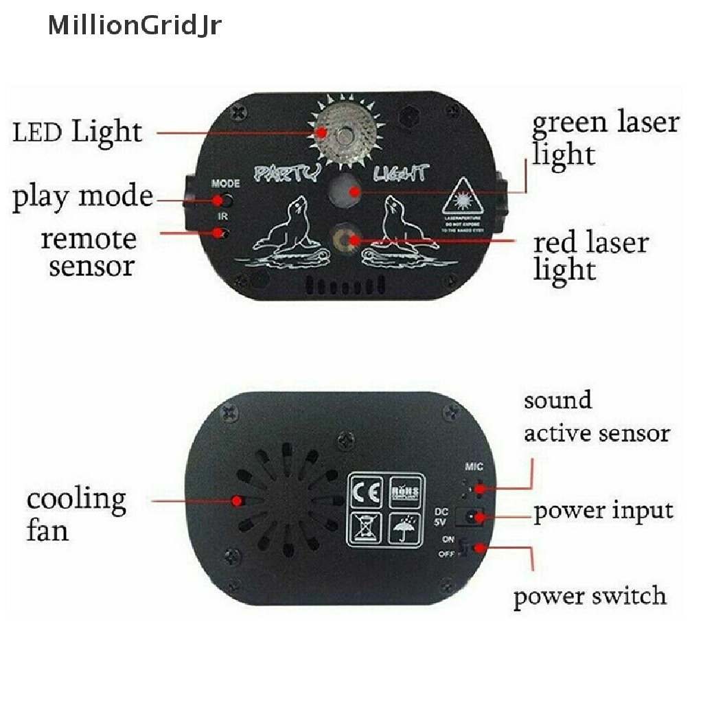 Đèn LED chiếu 60 họa tiết đa dạng tạo hiệu ứng cho sân khấu đa năng