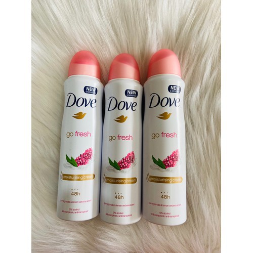 Xịt khử mùi Dove Go Fresh Hương Lựu 48h DOVE