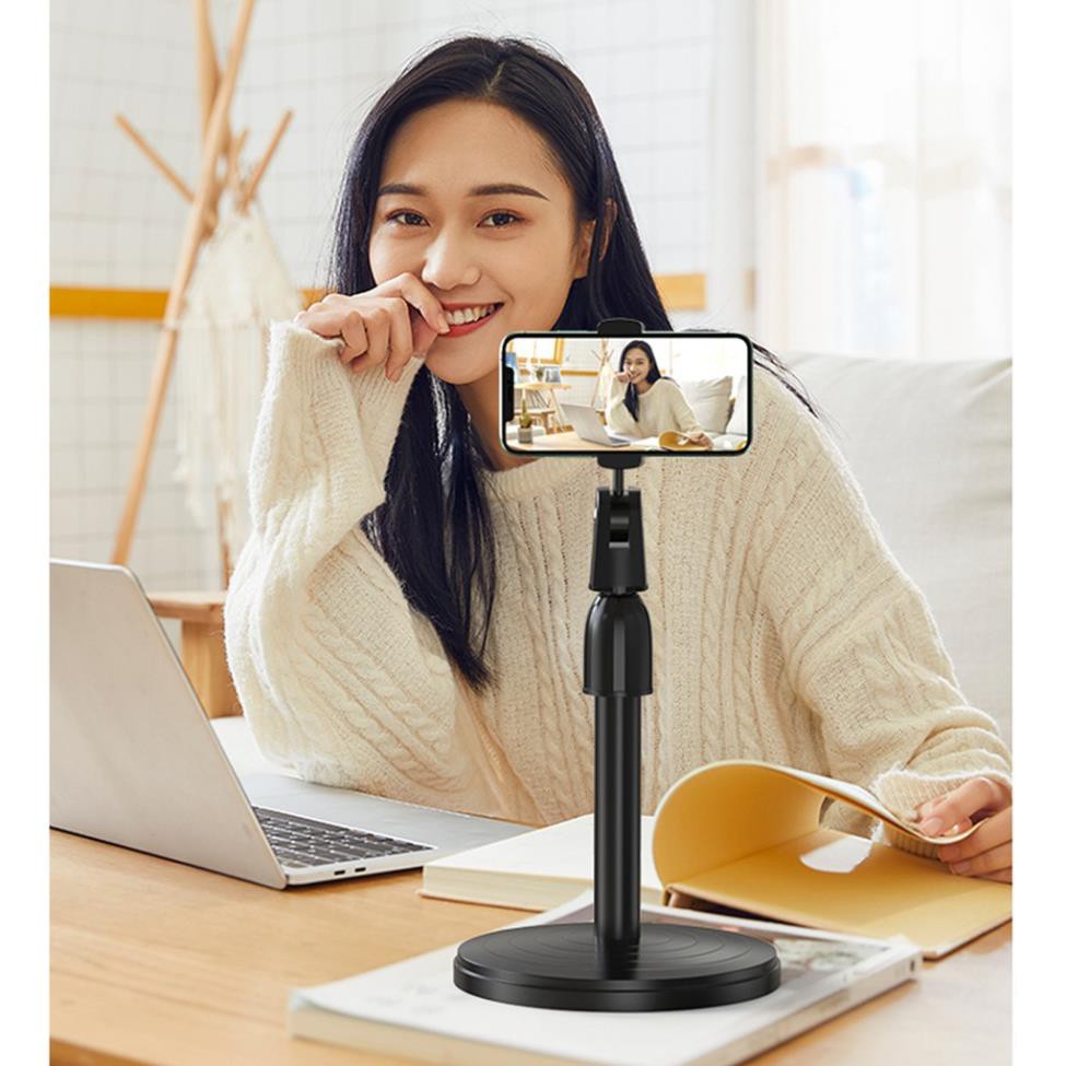 Giá Đỡ Điện Thoại 360 Độ - Kẹp Điện Thoại Để Bàn Xoay Lật Phù Hợp Livestream, Học Online, Quay Vlog 🍀N2 SHOP 🍀