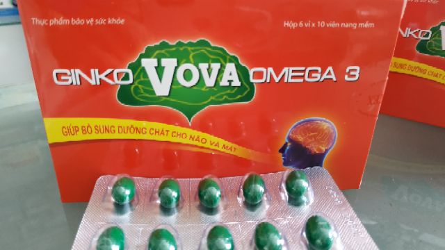 Hoạt huyết dưỡng não ginko Vova omega3