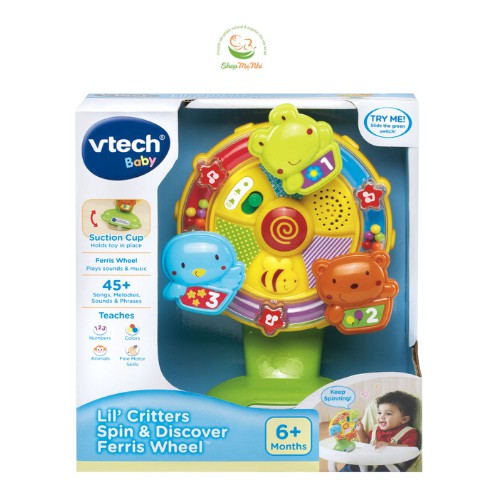 Vtech khám phá vòng đu quay thần kì Vtech lil' Critter Spin.