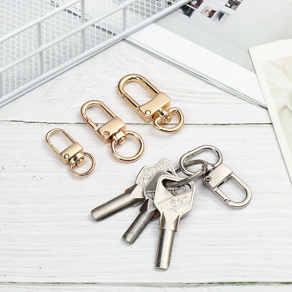 EBINLANDS Set 5 Khóa Kim Loại Dùng Để Làm Túi Xách / Móc Khóa DIY