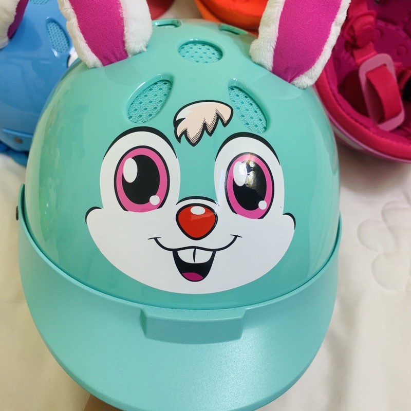 Mũ bảo hiểm con thỏ cute cho bé gái từ 1-6t