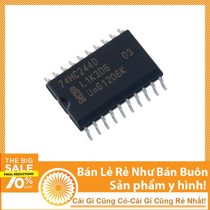 Linh Kiện IC Logic 74HC244D SOP-20