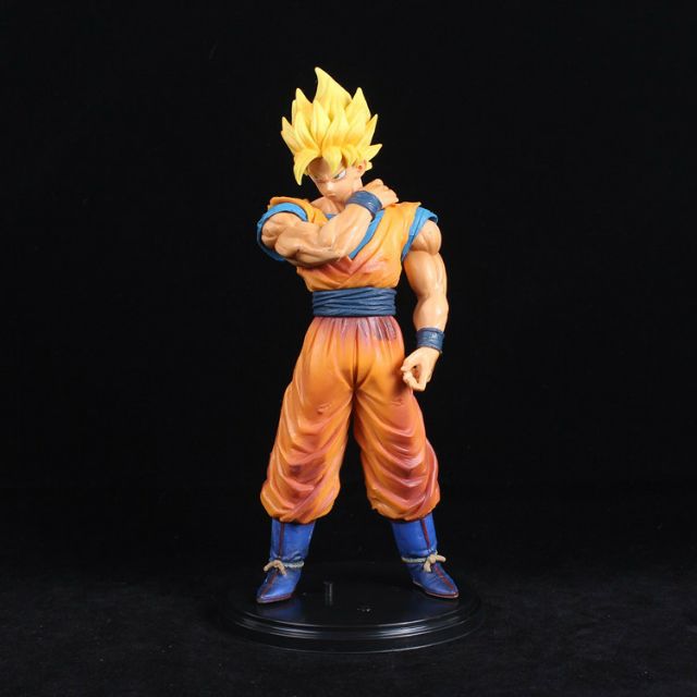 [COMBO 2 EM] Mô hình cao cấp Son Goku super saiyan ÔM VAI [20cm] Dragonball 7 viên ngọc rồng figure đồ chơi Dragon Ball