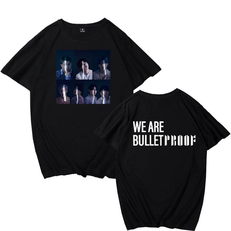 Áo thun in hình BTS WE ARE BULLETPROOF từng thành viên