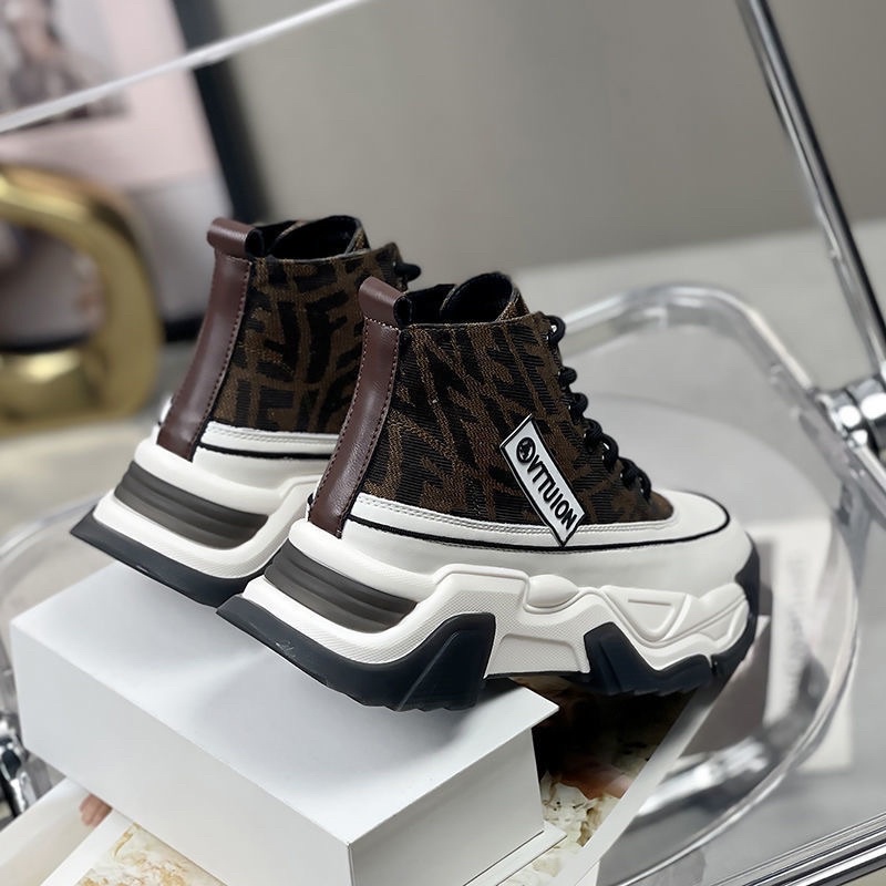 Giày Thể Thao Sneaker Nữ Đế Cao