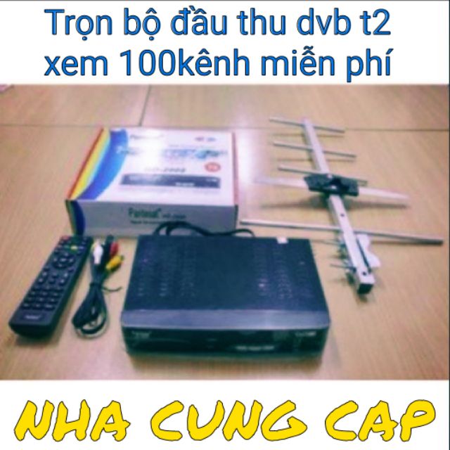 (GIÁ HỦY DIỆT) TRỌN BỘ ĐẦU THU MẶT ĐẤT DVB T2