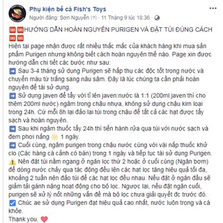 Purigen đã chia theo túi 1000g