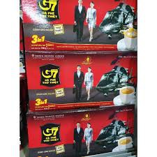 Cafe hòa tan G7 3in1 Trung Nguyên hộp 21 gói [chính hãng] | BigBuy360 - bigbuy360.vn