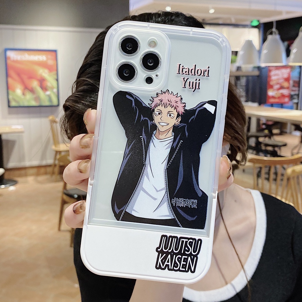 Ốp Lưng jujutsu kaisen Cho iphone 13 pro 12promax 11 xsmax xr 7plus 8plus 6splus Ốp điện thoại gojo satoru