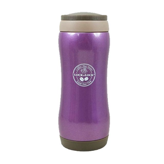 Bình giữ nhiệt Lock&amp;Lock Grip Tumbler 370ml - Violet - LHC801V