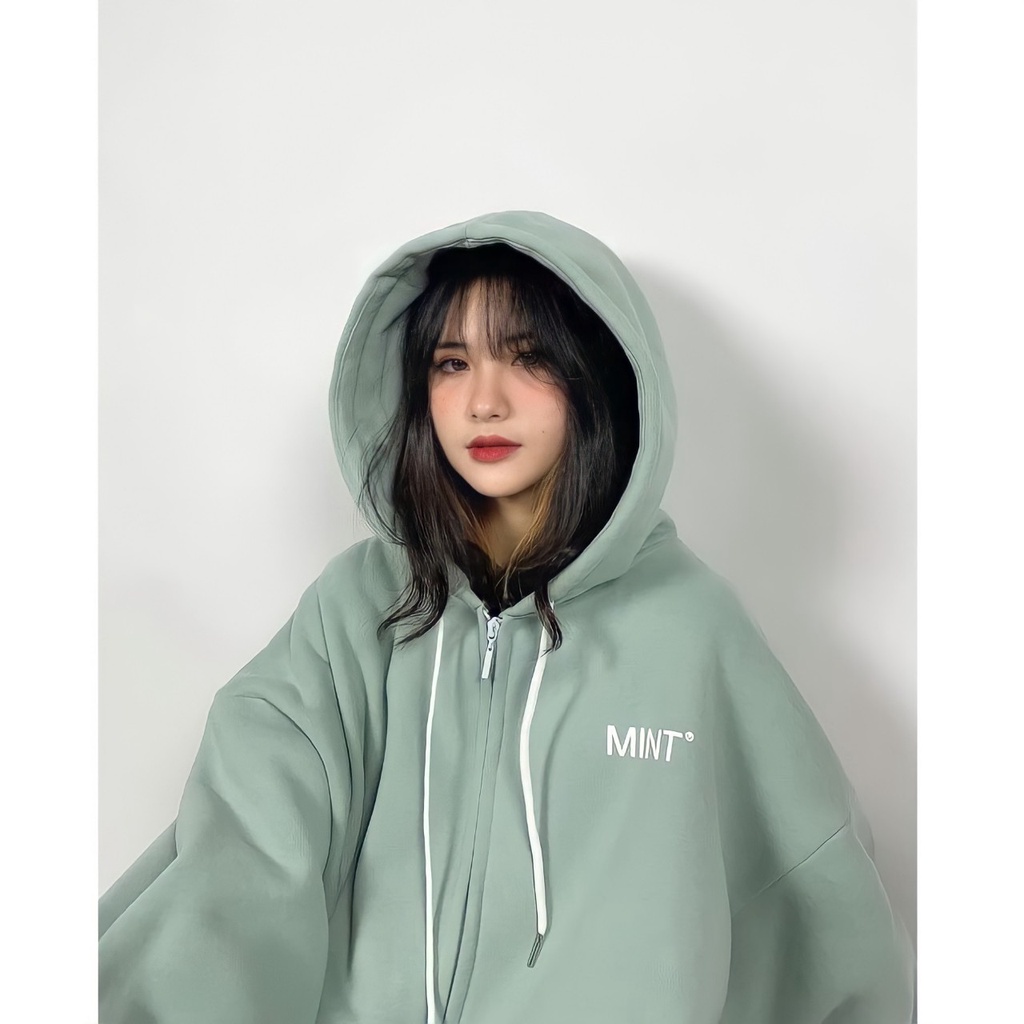 Áo khoác nỉ Unisex YOUR BASIC có mũ Áo khoác Hoodie tay bồng thời trang Hàn Quốc - GEN_ZOO