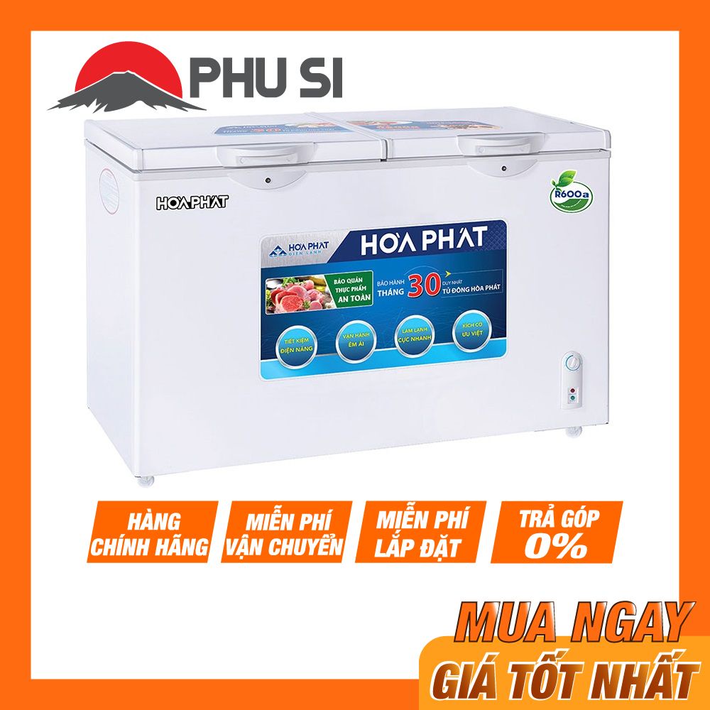 [MIỄN PHÍ GIAO HÀNG - LẮP ĐẶT] - Tủ Đông Funiki Hòa Phát Inverter HCFI 606S2Đ2 (245Lít) - 1 Ngăn Đông 1 Ngăn Mát