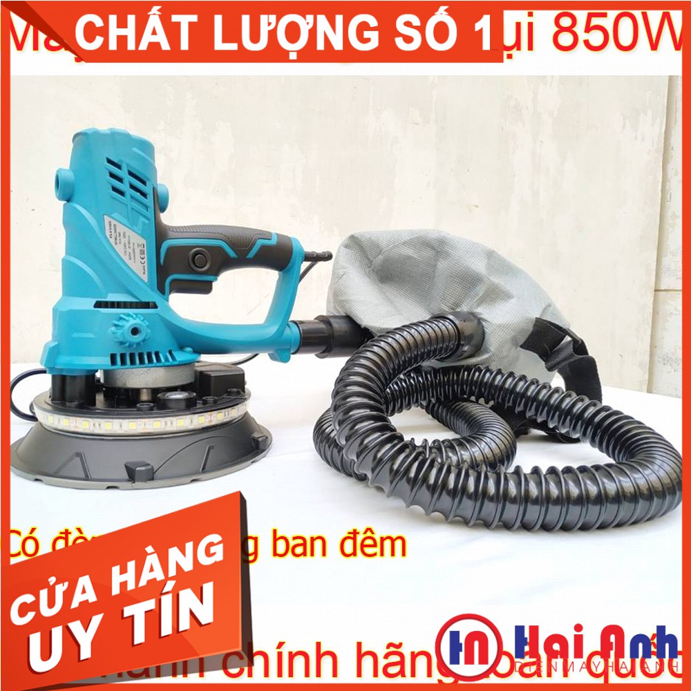 Máy đánh giáp tường có hút bụi, đèn Led Classic 700D chính hãng 850W, động cơ dây đồng mạnh mẽ bền bỉ. BH 6 tháng