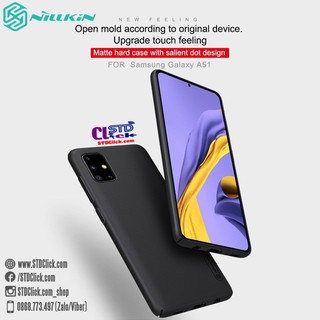 ỐP LƯNG SAMSUNG GALAXY A51 NILLKIN NHỰA CỨNG CHÍNH HÃNG HÀNG CHUẨN
