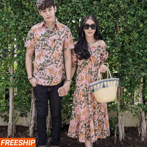 Đồ Đôi Đẹp Set Đồ Đôi nam nữ đi biển đẹp Đồ đôi Dễ Thương chụp ảnh cưới, Áo Cặp Mẫu Mới Sơmi Nam Đầm Nữ Thiết Kế