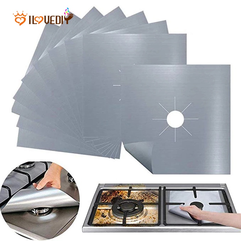 Tấm Lót Bếp Ga Chống Dính Chống Dầu Có Thể Tái Sử Dụng Tiện Lợi