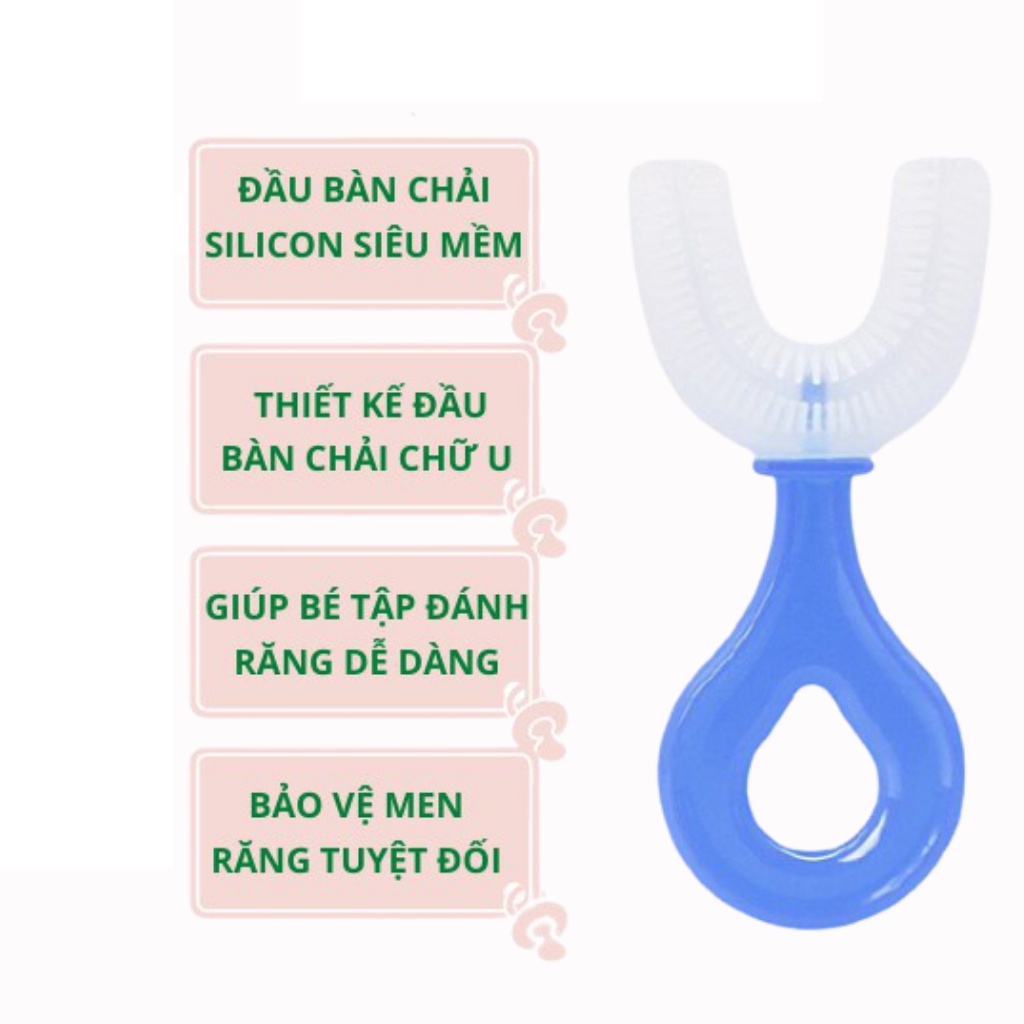 Kem đánh răng cho bé, dùng cho bé 1 đến 6 tuổi dạng bọt nuốt được