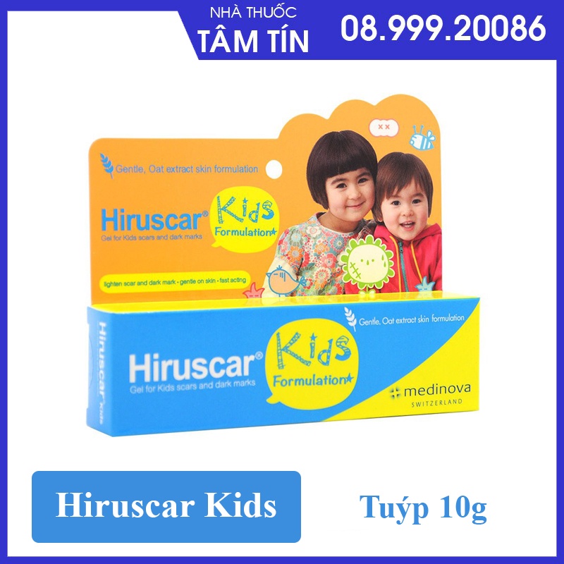 Gel Liền Sẹo Cho Trẻ Em Hiruscar Kid 10g