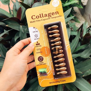 Viên Collagen Tươi Ammud Hàn Quốc ♥️ Vỉ 12 Viên