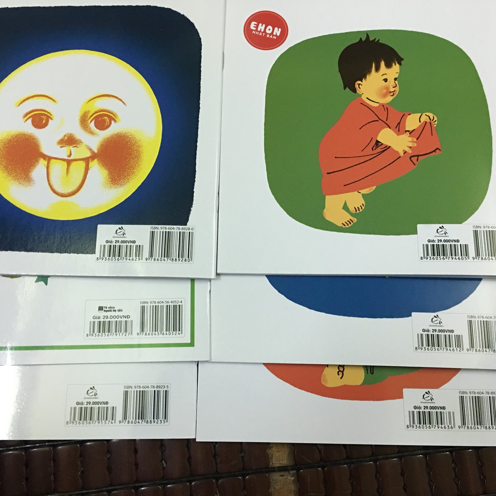 Sách Combo EHON Nhật Bản - Giờ chơi của bé (Bộ 6 cuốn)