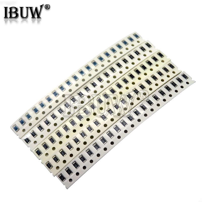 Bộ 20 Điện Trở 1206 SMD igmopnrq 1ohm-1M ohm 1% 33Vuesx 20 Cái =660 Mẫu