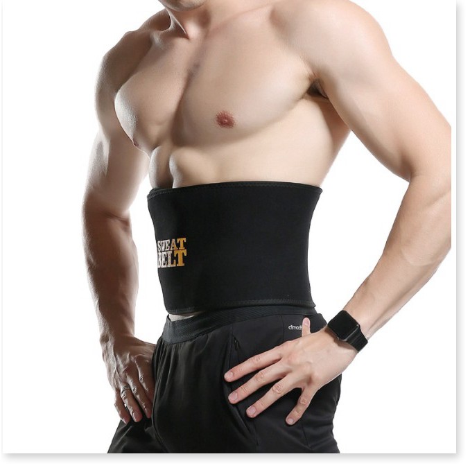 Đai giảm mỡ bụng  👉BH 1 THÁNG 👈 Đai quấn nóng Sweat Belt làm bằng sợi Neotex nịt bụng giảm mỡ làm bụng săn chắc 2459