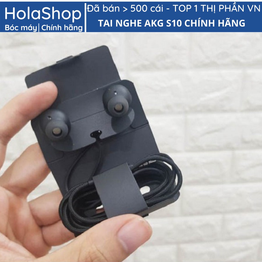 Tai nghe AKG S10 chính hãng S10 Plus S8, S9, Note 8, Note 9, S10, Note 10 nguyên seal tặng 4 núm phụ