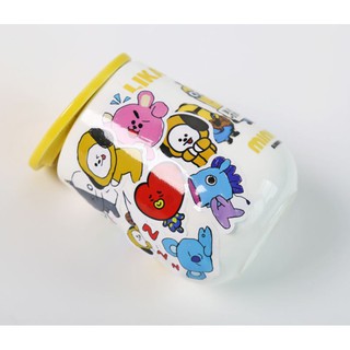 Sticker chống nước BTS BT21, Wanna one, TWICE, TFBOYS dán điện thoại, laptop, vali...
