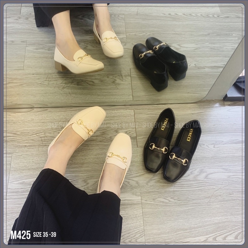 Giày búp bê nữ, giày lười nữ đi học M425 SHOEBYMAI