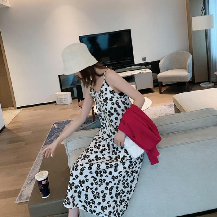 [RẺ VÔ ĐỊCH] ĐẦM MAXI 2 DÂY HỌA TIẾT HOT 2020 | BigBuy360 - bigbuy360.vn