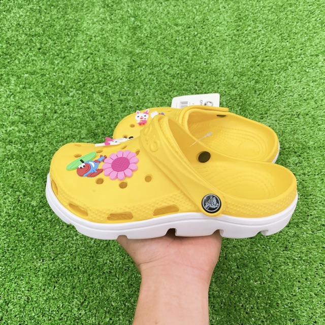 (Xả Kho size 36 37) Dép Sục Bít Đầu Tặng 6 sticker siêu đẹp