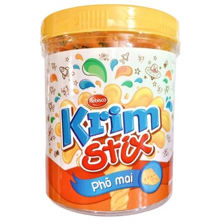 Kẹo Que Mềm Krim Stix Vị Phô Mai (Hộp 100 que)
