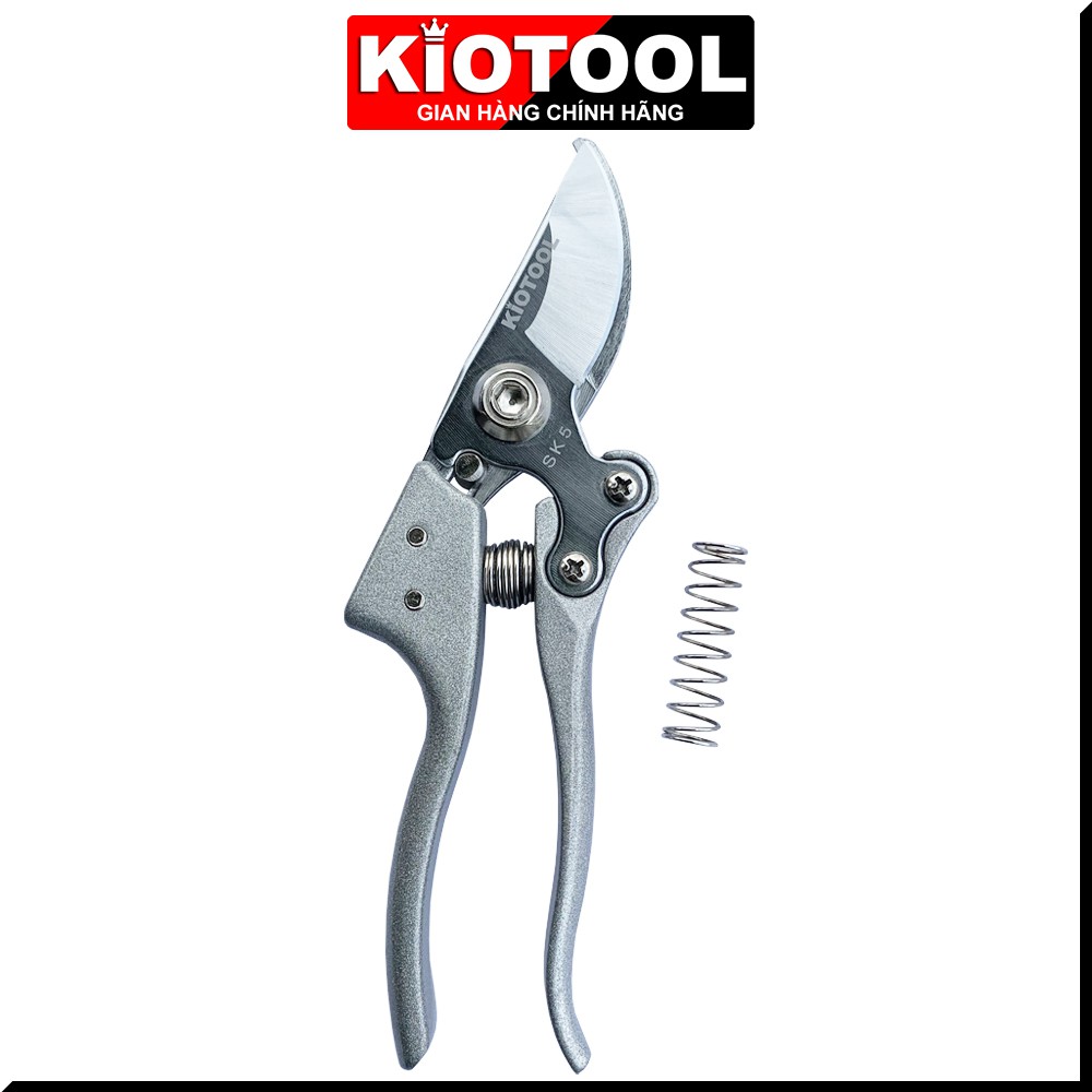 Kéo cắt cành Kiotool SK5-215 - Kèm lò xo thay thế cắt cành cây bonsai cây ăn quả cà phê