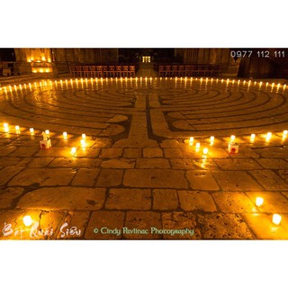 Đồ hình cảm xạ phong thủy Chartres Labyrinth
