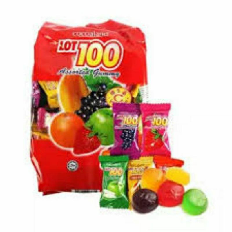 KẸO MỀM LOT 100 HƯƠNG TRÁI CÂY TỔNG HỢP GÓI 150G