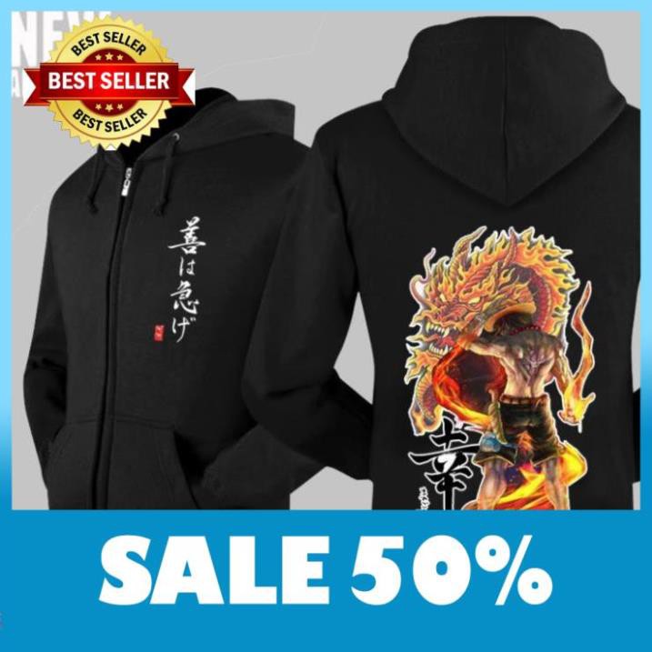 GIA TỐT -  HOT- BST áo khoác áo hoodie ANime Naruto One Piece Kimetsu đẹp cực ngầu kèm khuyến mại