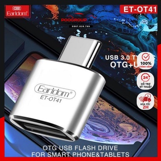 Đầu chuyển Earldom type C sang USB 3.0 dành cho macbook BH 6 tháng