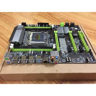 Combo main x79 E5 v1 v2+E5 1650v2 3.5Ghz  6 core 12 Thread+2X8gb Ecc