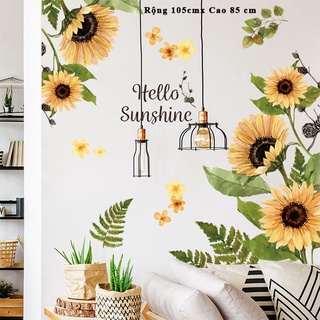 LEDUSHOP - Decal trang trí tường phòng ngủ phòng khách hàng cao cấp