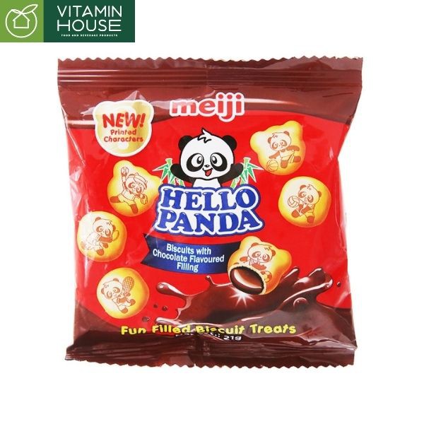 Bánh Chocolate Panda Meiji 21g