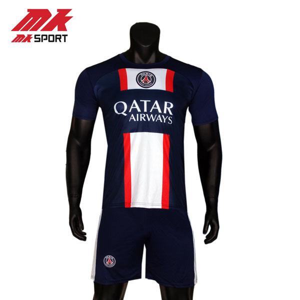 Áo bóng đá PSG - Áo đá banh thun lạnh cao cấp, thấm hút, thoáng mát, bền màu