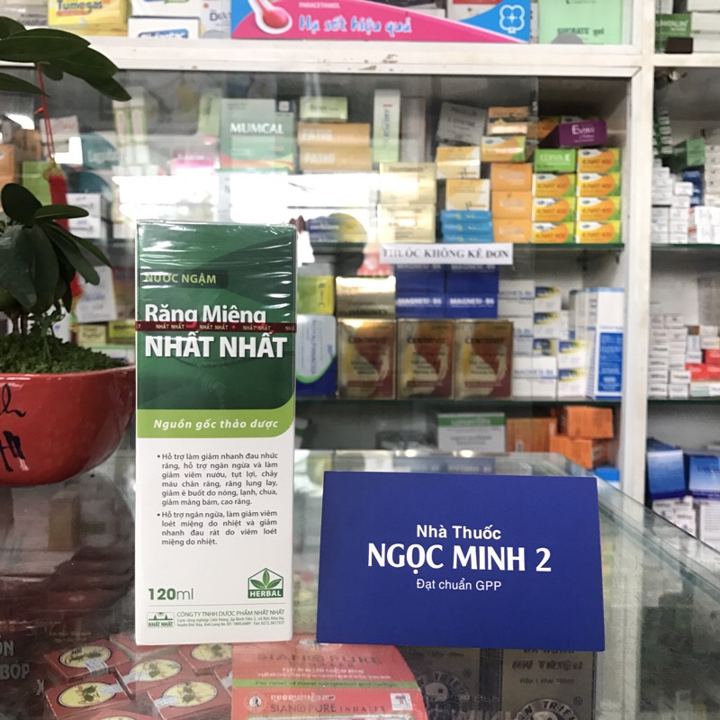 ✅ [Chính Hãng] Nước ngậm Răng Miệng Nhất Nhất nguồn gốc thảo dược.
