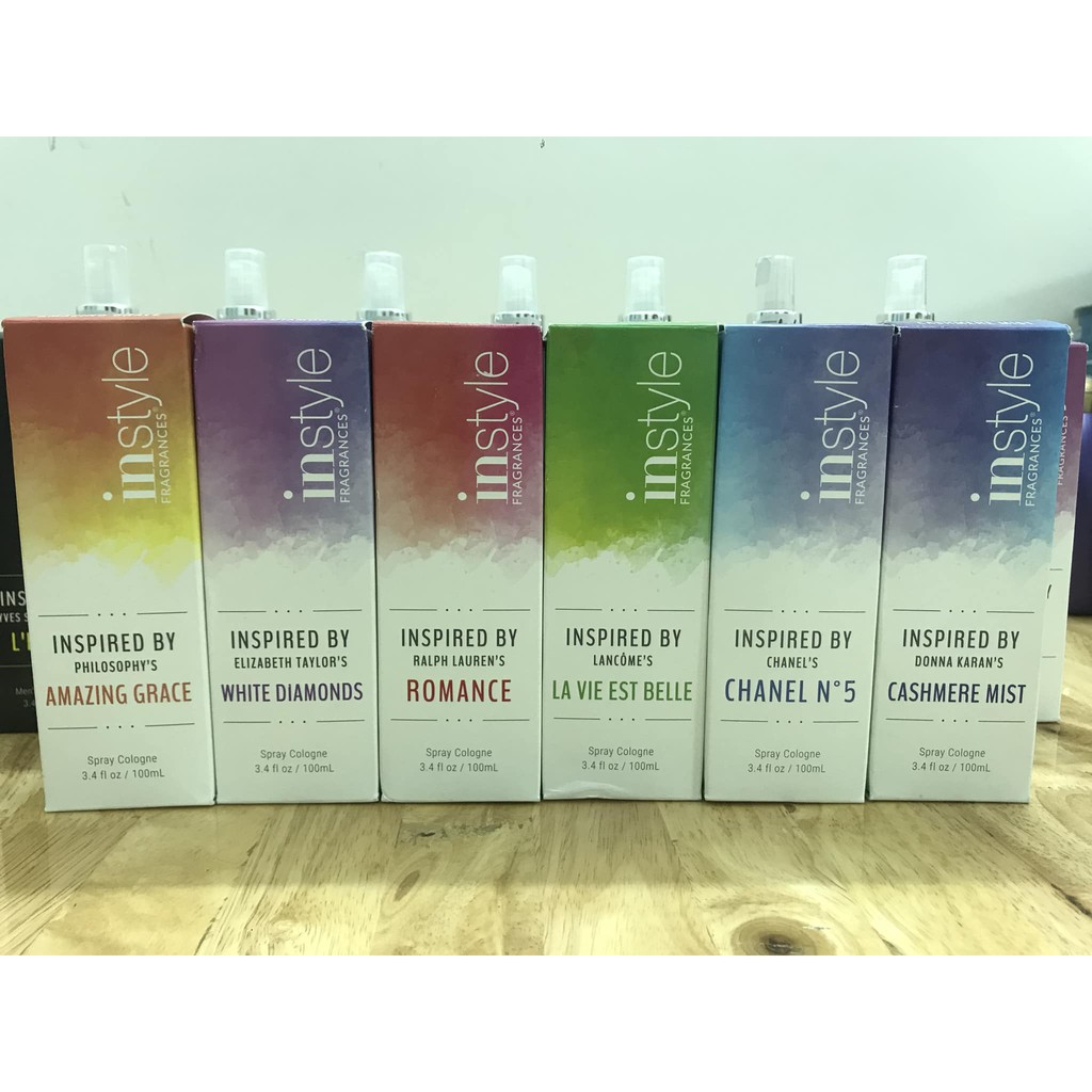 NƯỚC HOA NAM & NỮ INSTYLE FRAGRANCES AN IMPRESSION SPRAY COLOGNE