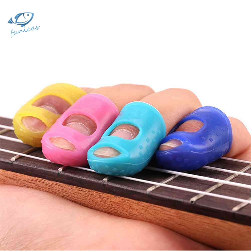 Miếng Silicone Bọc Ngón Tay Chơi Đàn Guitar