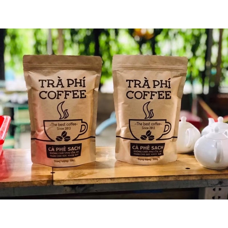 Trà Phí Coffee - Cà phê hạt rang mộc - 100% tự nhiên (500gr) | BigBuy360 - bigbuy360.vn